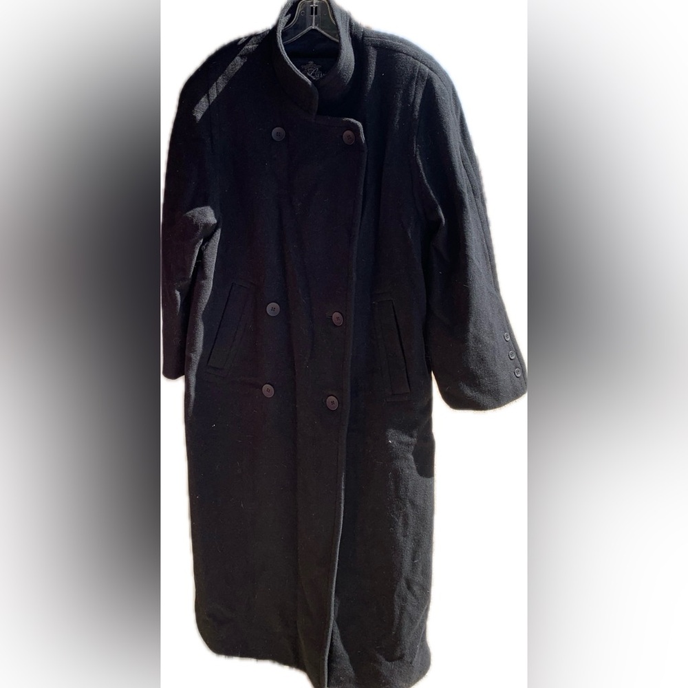 New Vintage 90s Oleg Cassini wool winter coat overcoat